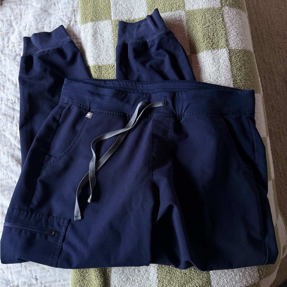 FIGS navy joggers